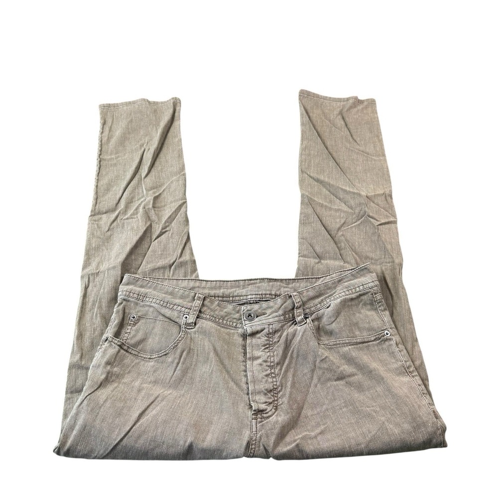 James Perse Brown 5 Pocket Contrast Weft Men's Button Fly Pant Size 34x32